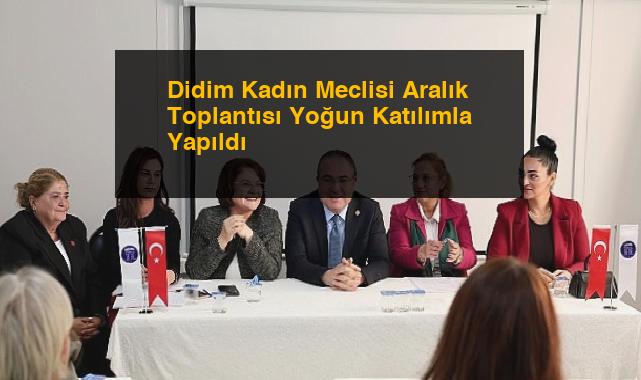 Didim Kadın Meclisi Aralık Toplantısı Yoğun Katılımla Yapıldı