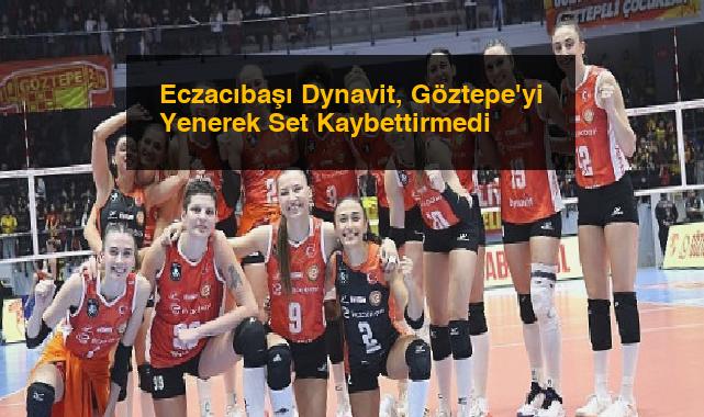 Eczacıbaşı Dynavit, Göztepe’yi Yenerek Set Kaybettirmedi