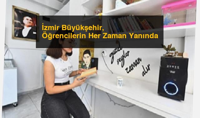 İzmir Büyükşehir, Öğrencilerin Her Zaman Yanında