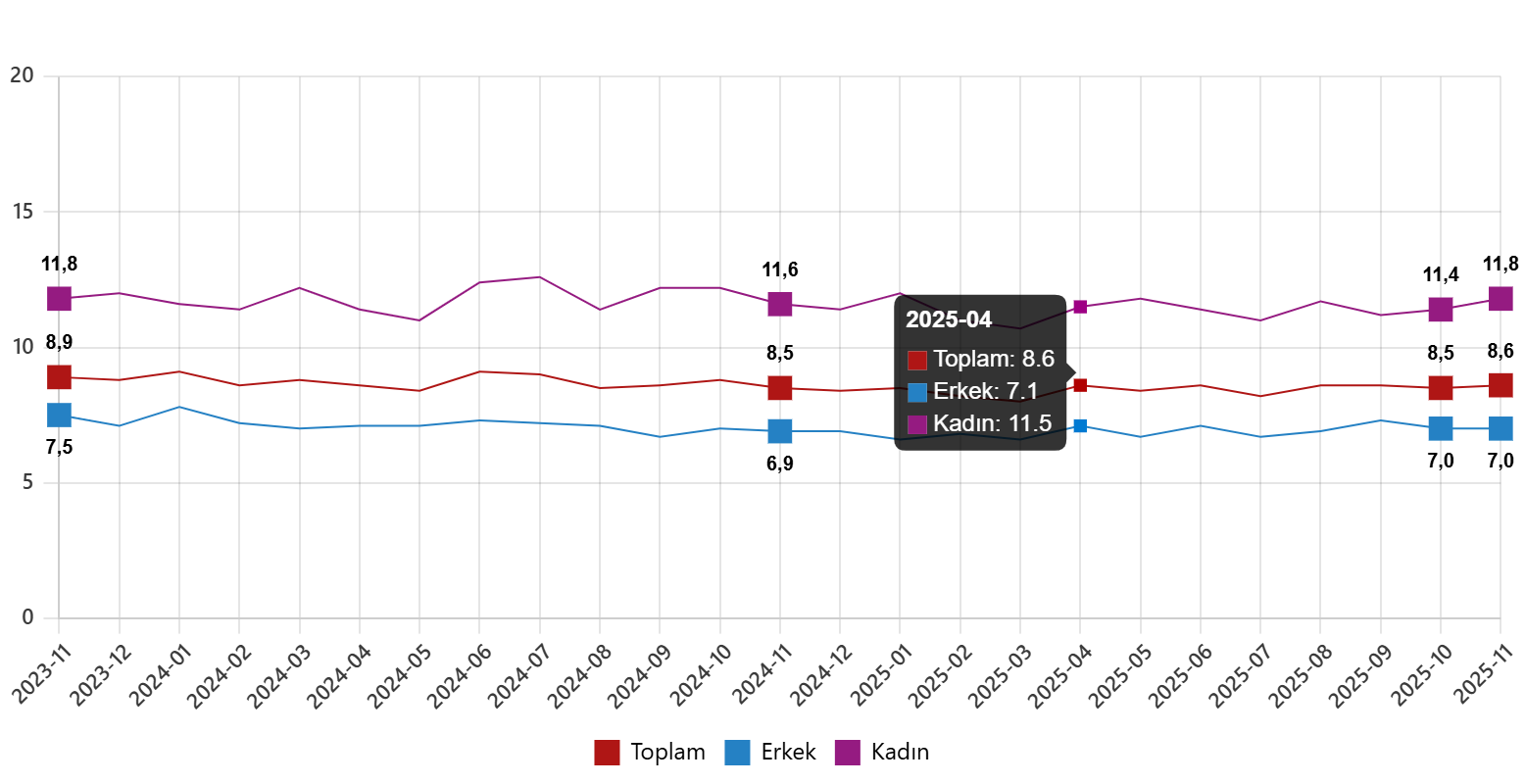 İşsizlik ve İstihdam Rakamları