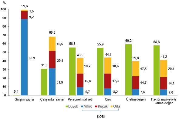 2024 Yılı KOBİ Verilerinde Temel Göstergeler