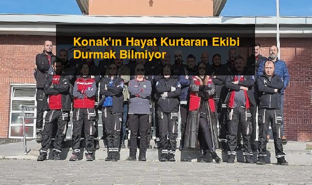 Konak’ın Hayat Kurtaran Ekibi Durmak Bilmiyor