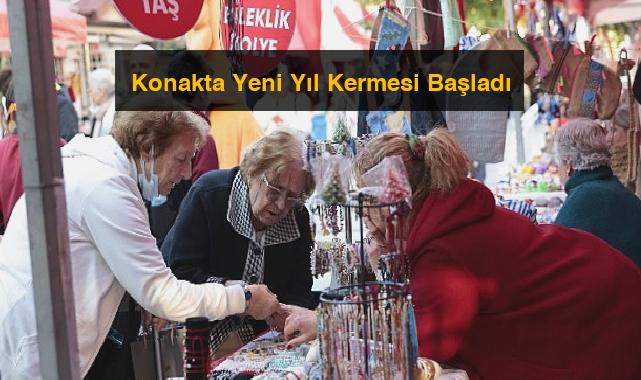 Konakta Yeni Yıl Kermesi Başladı