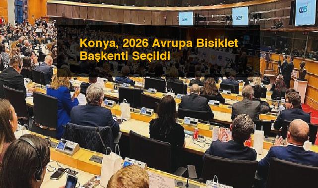 Konya, 2026 Avrupa Bisiklet Başkenti Seçildi