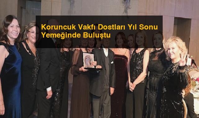 Koruncuk Vakfı Dostları Yıl Sonu Yemeğinde Buluştu