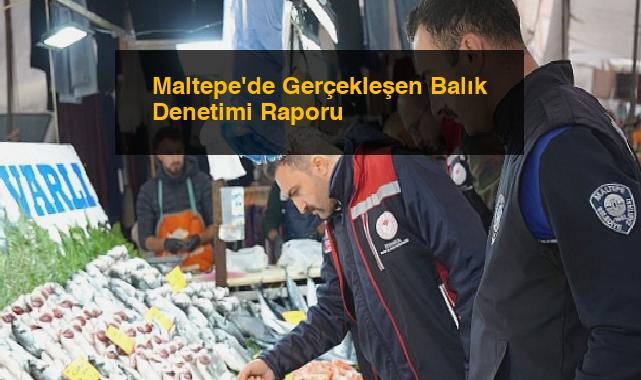 Maltepe’de Gerçekleşen Balık Denetimi Raporu