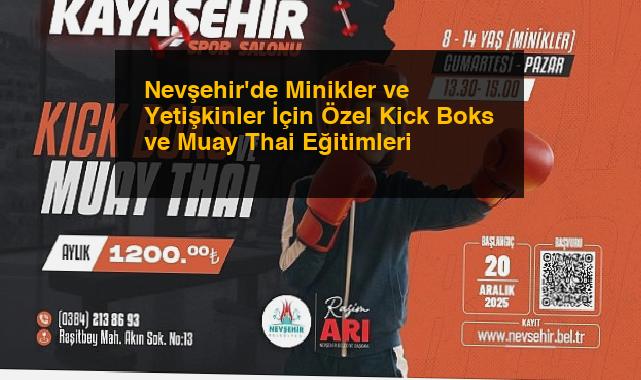 Nevşehir’de Minikler ve Yetişkinler İçin Özel Kick Boks ve Muay Thai Eğitimleri