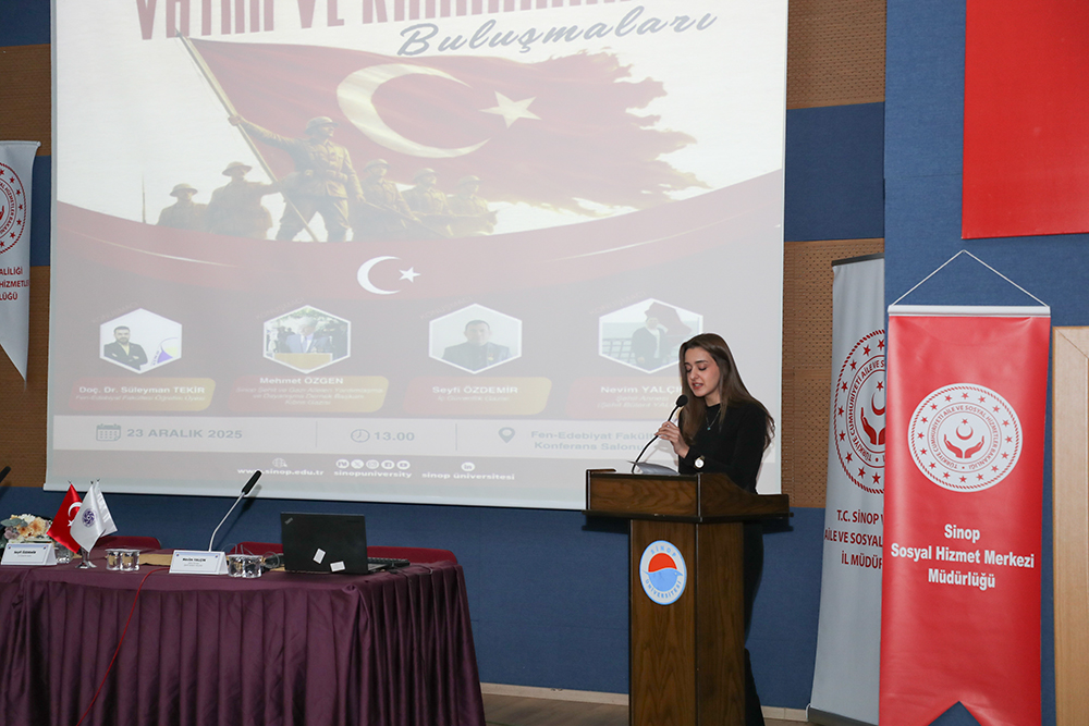 Sinop’ta Vatan ve Kahramanlık Buluşmaları Programı Düzenlendi