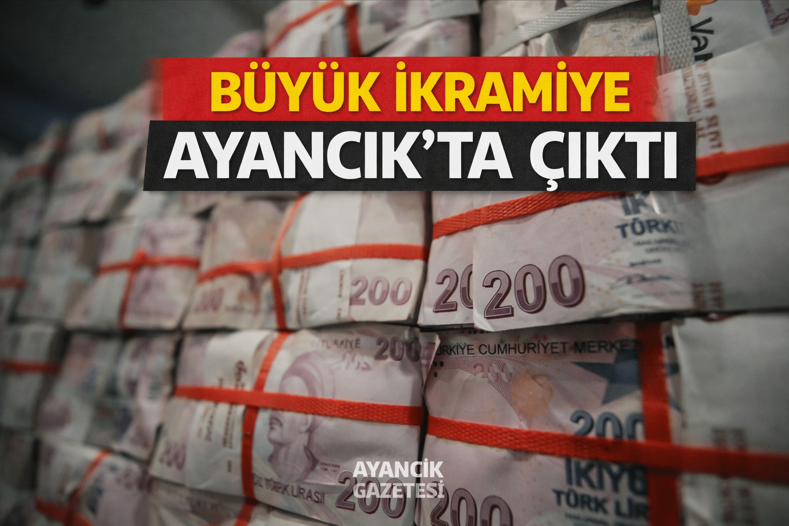 Ayancık’ta bir kişiye büyük ikramiye isabet etti