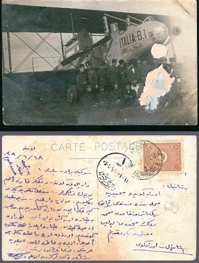 İTALYAN CAPRONI TAYYARESİ, VECİHİ HÜRKUŞ ve MAKİNİST İRFAN