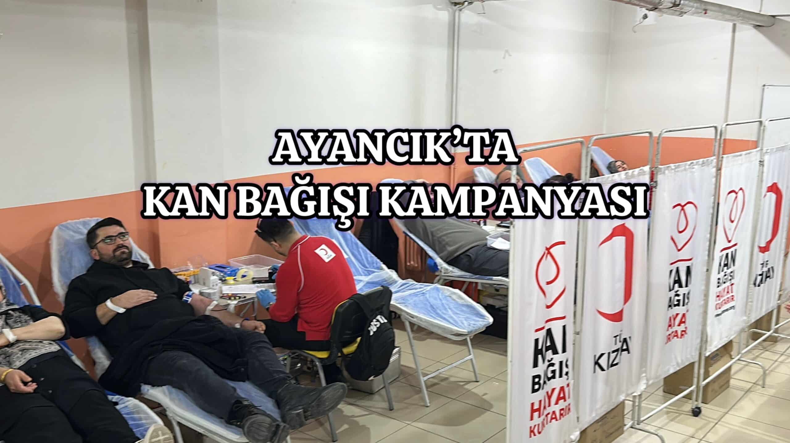 Ayancık’taki Okullarda Kan Bağışı Kampanyası Başladı