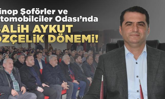 Sinop Şoförler ve Otomobilciler Esnaf Odası Başkanlık Seçimini Salih Aykut Özçelik Kazandı