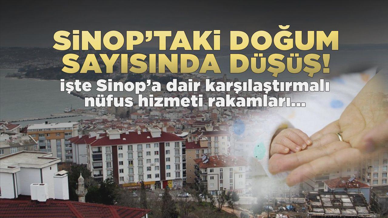 Sinop’ta 2024 ve 2025 Yıllarında Yeni Doğan Kayıtlarında Düşüş Yaşandı