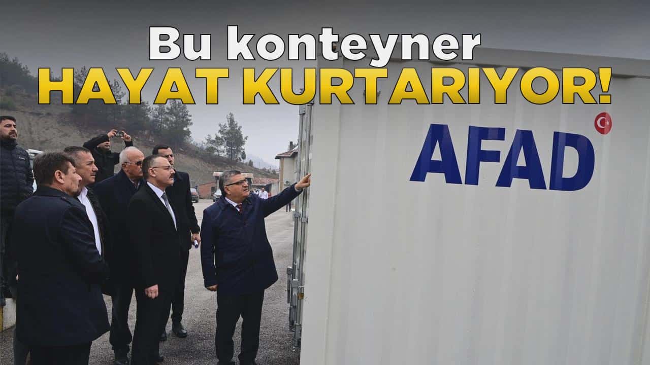 Sinop’ta Hayat Kurtaran Konteyner