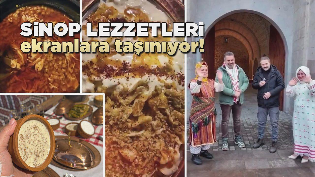 TRT 1 Programı ‘Lezzetli Tavsiye’, Sinop Durağan’da Çekimlerini Gerçekleştirdi