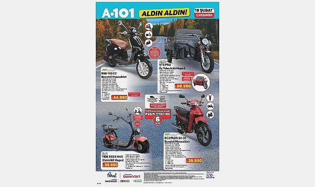 18 Şubat’ta A101’de Mobilite Ürünlerinde Özel Kampanya