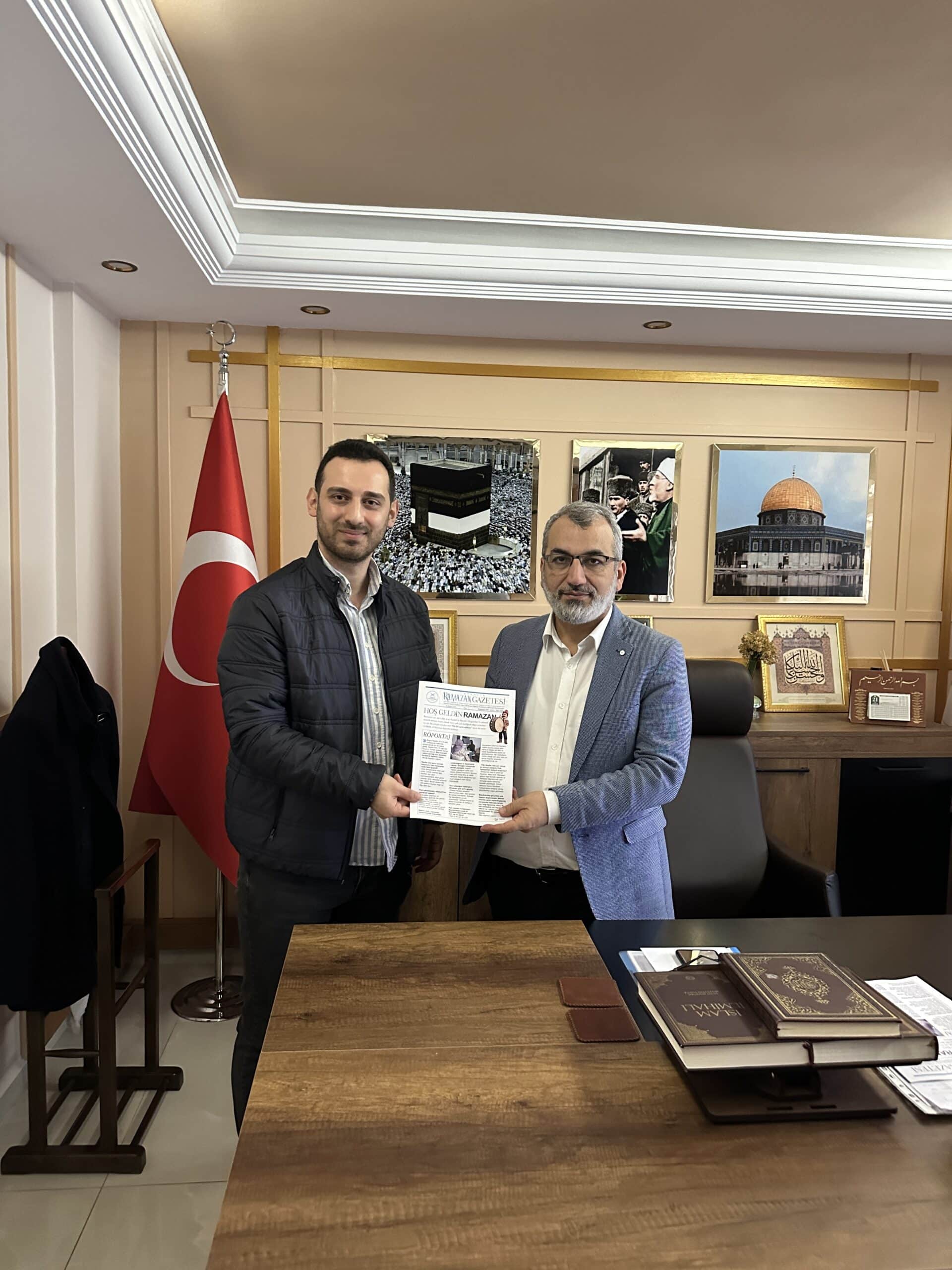 Ayancık’ta öğrencilerden Ramazan gazetesi