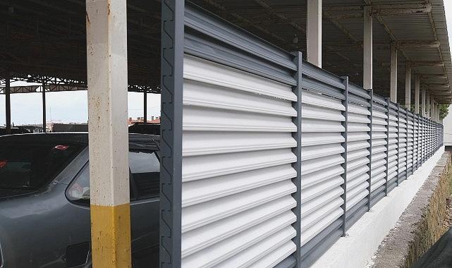 Armutçuk Pazar Yerinde Poyraz Rüzgarına Kalıcı Çözüm