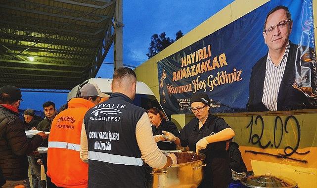 Ayvalık’ta Ramazan Ayı Süresince Her Akşam İftar Sofraları Hazırlanacak