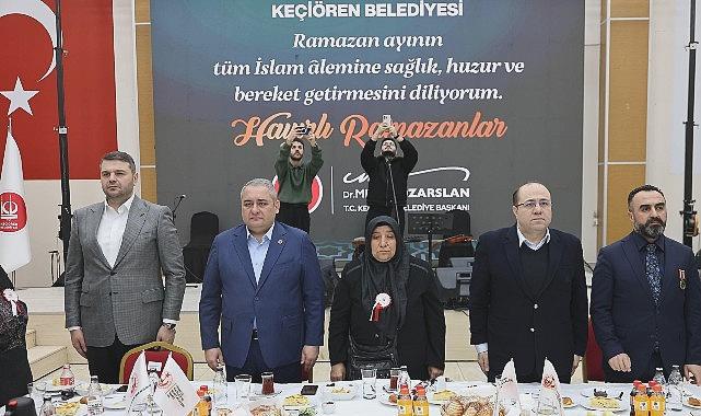Başkan Özarslan, Ramazan’ın İlk İftarını Şehit Aileleri ve Gazilerle Bereketlendirdi