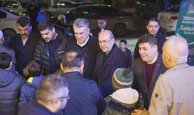 Başkan Pekyatırmacı, Kibrit Camii’nde Vatandaşlarla Buluştu