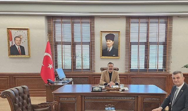 Başkan Sezer’den Kaymakam Gültekine Yeni Görevinde Hayırlı Olsun Ziyareti