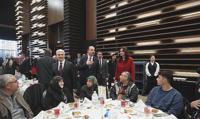 Konyadaki Şehit Aileleri, Gaziler ve Gazi Yakınları Büyük Aile Sofrasında Bir Araya Geldi