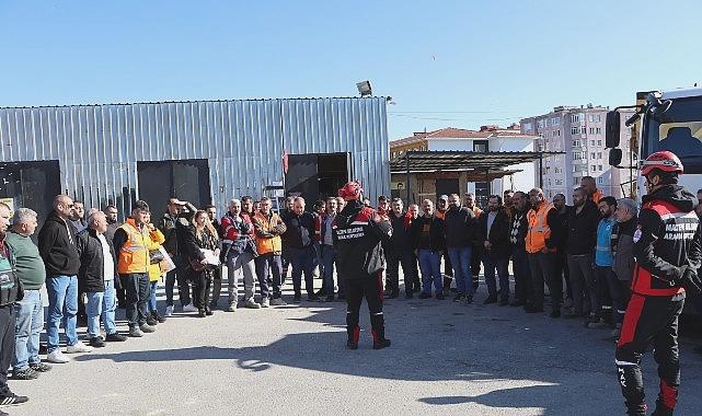 Maltepe Belediyesi Personeline Yangın Farkındalığı Eğitimi Düzenledi