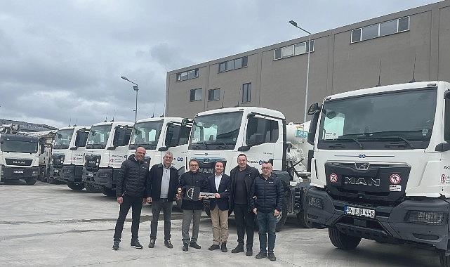 MAN ve Akçansa, 19 Yeni Araçla İş Birliğini Güçlendirdi