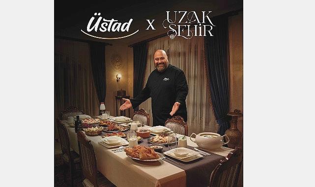 Üstad ve Somer Şefler Uzak Şehir Projesiyle Türk Dizi Tarihinde Sezon Boyu İş Birliğine İmza Attı