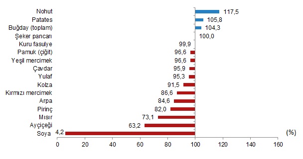 Tahıl Ürünlerinde Üretim ve Talep Düzeyi