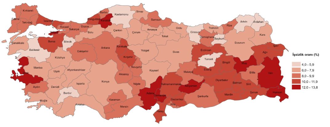 Sektörel Dağılım ve Bölgesel İşgücü Durumu