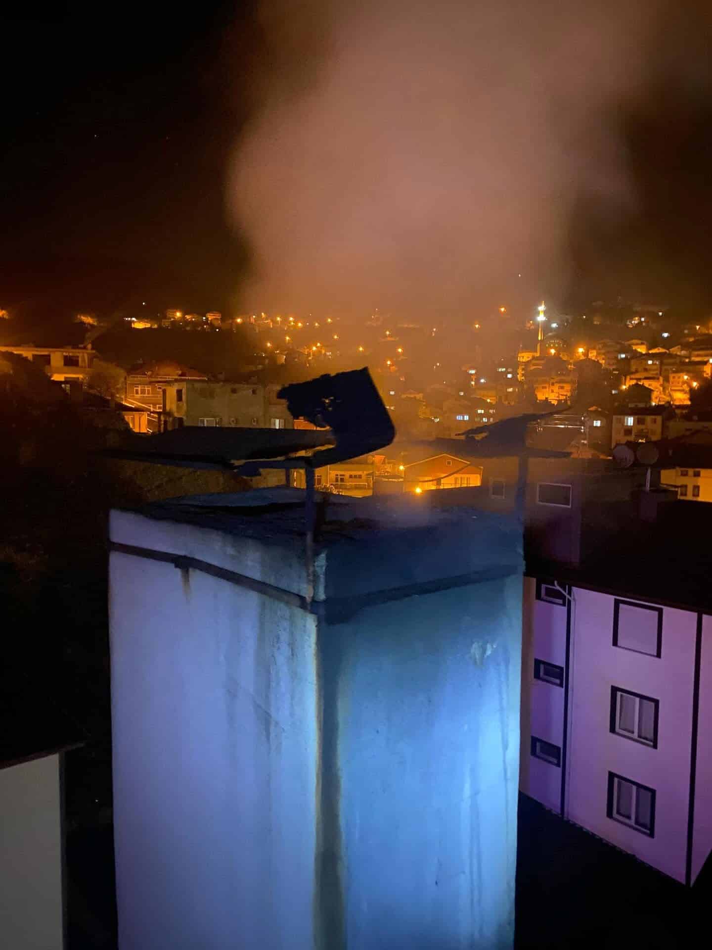 Baca yangını söndürüldü