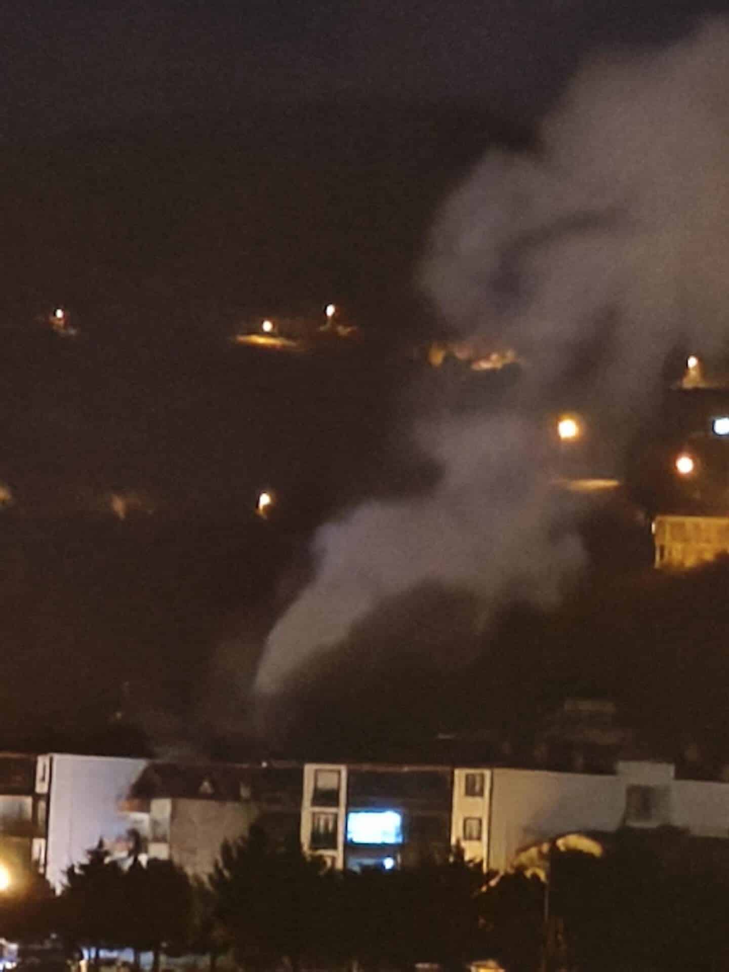 Baca yangını söndürüldü