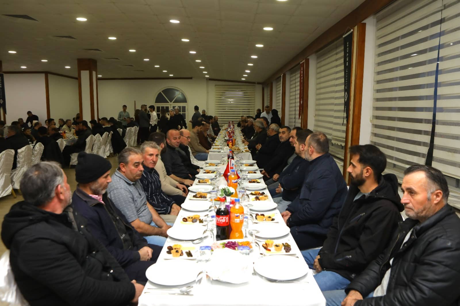 Sinop Beton’un geleneksel iftarı yoğun katılımla yapıldı