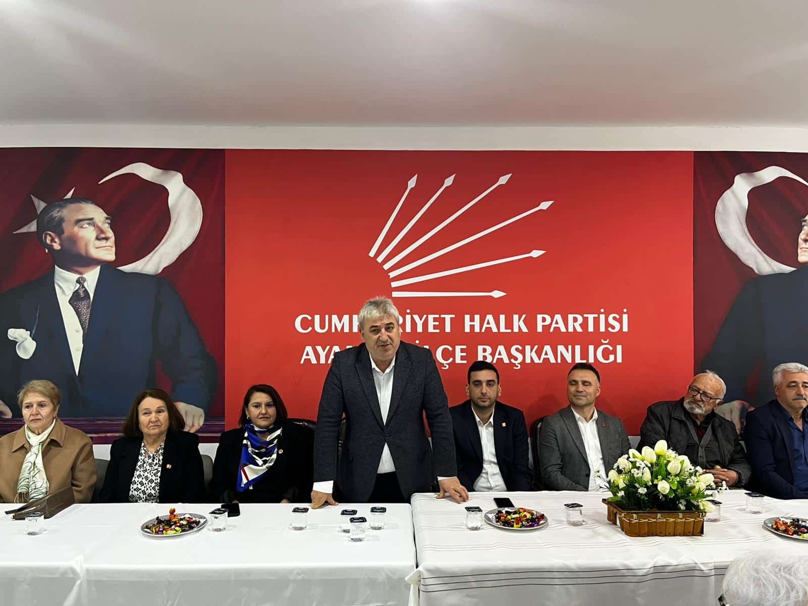 CHP Ayancık İlçe Başkanlığı bayramlaşma programı düzenledi