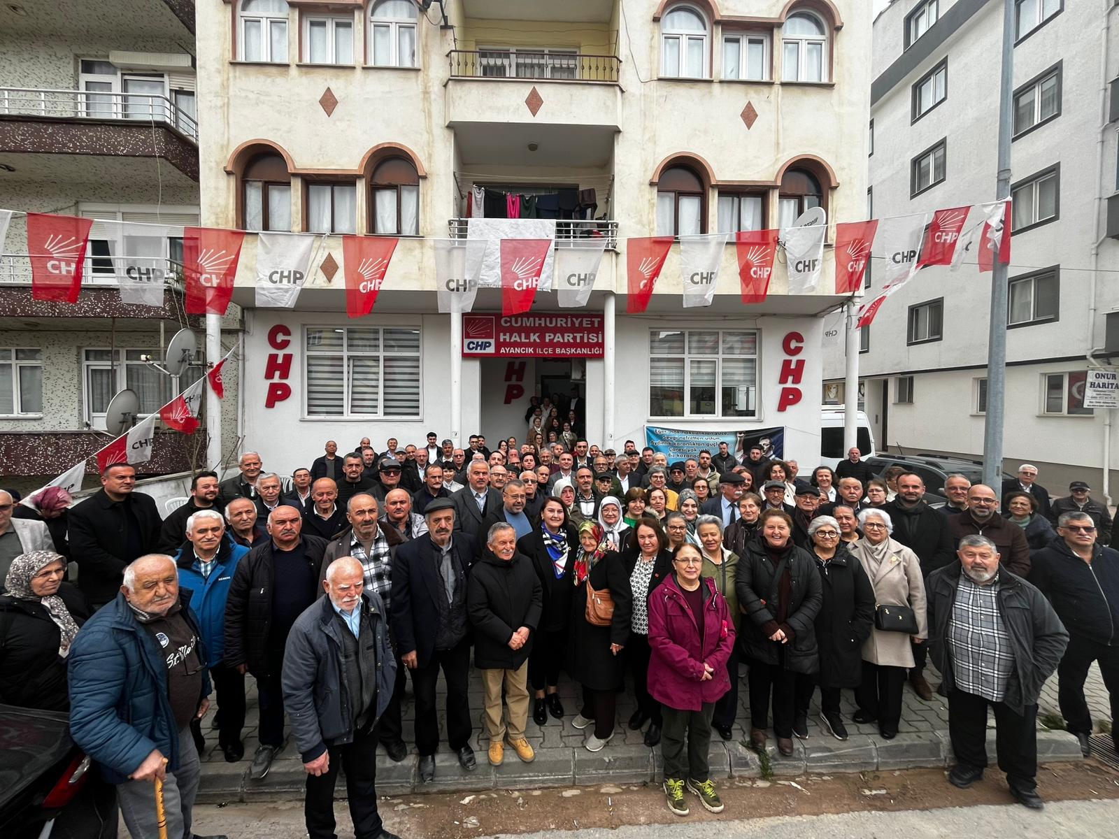 CHP Ayancık İlçe Başkanlığı bayramlaşma programı düzenledi