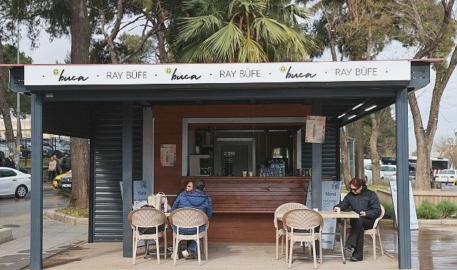 Bucada Sosyal Belediyecilikte Yeni Dönem: Vagon ve Ray Büfe Hizmet Vermeye Başladı