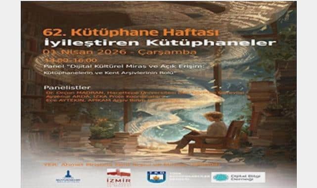 İzmir’de Kütüphaneler Haftası Etkinlikleri Başladı