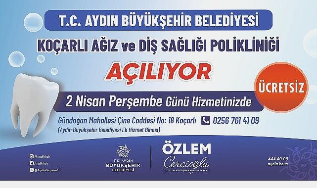 Koçarlı’nın Yeni Ağız ve Diş Sağlığı Polikliniği Kapılarını Açıyor