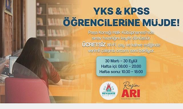 Paşa Konağı Halk Kütüphanesi Sınav Kampı Olarak Yeniden Açılıyor