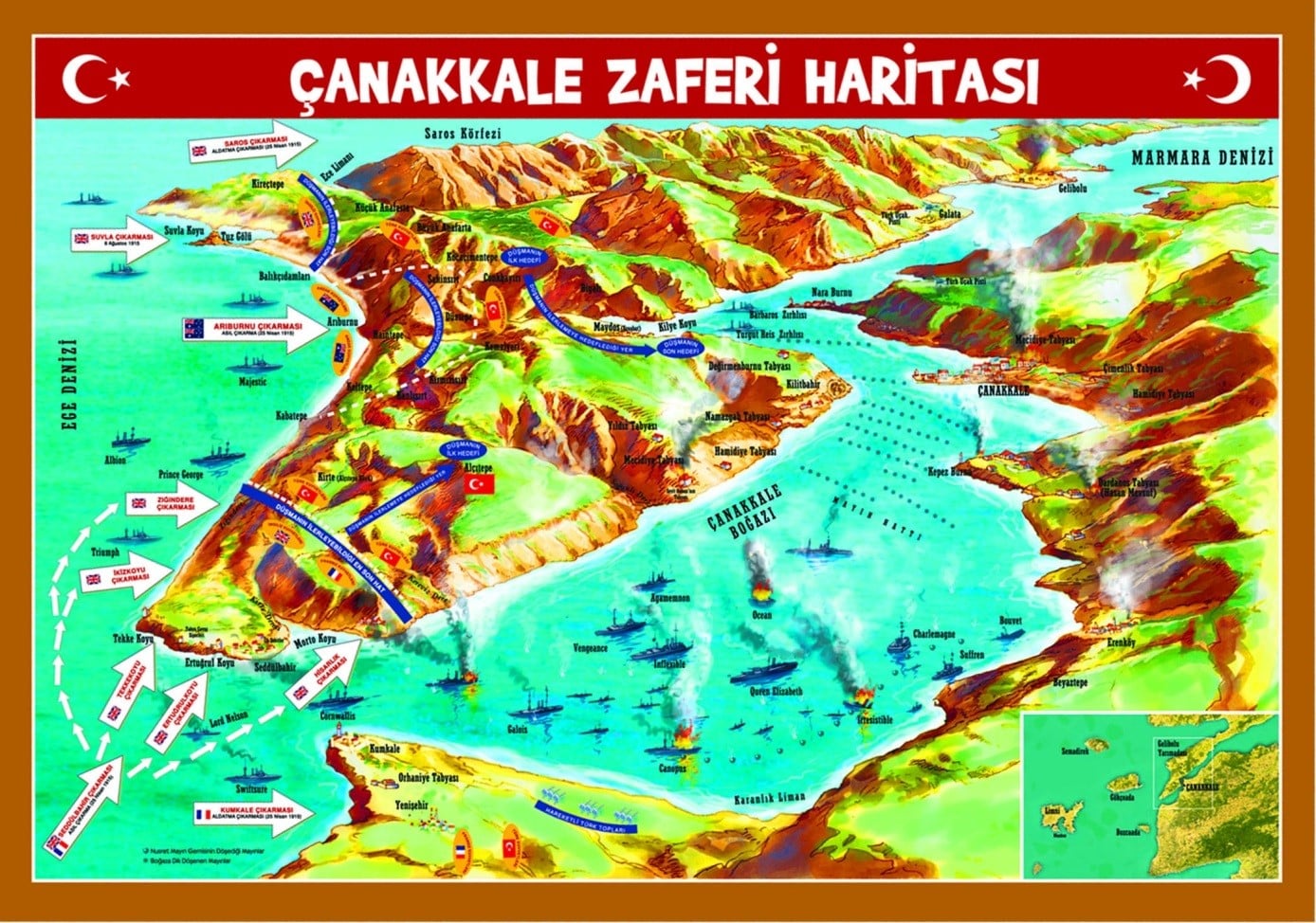 ANAFARTALAR'DAN "YA ALLAH" DİYEREK KAÇAN HEYET