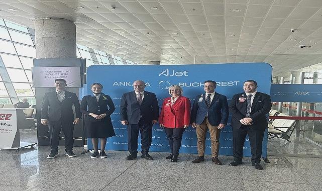 Ankara Esenboğa’dan Bükreş’e Yeni Direkt Uçuş Başladı