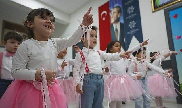 Aydın Büyükşehir Belediyesi Çocuk Gelişim Merkezlerinde 23 Nisan Coşkusu