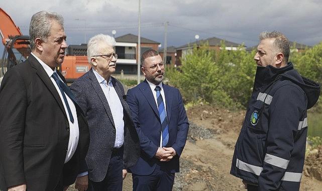 Başkan Deveciler Altınyol Caddesi Altyapı Çalışmalarını Yerinde İnceledi