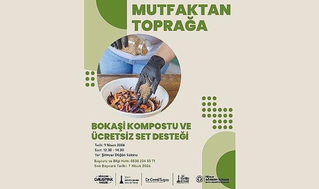 Buca’da Bokaşi Kompostu Eğitimi Başlıyor