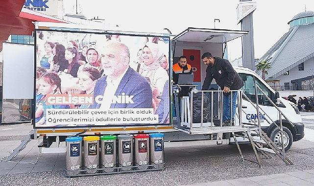 Canikte 5 Ton Atık Geri Dönüşümle Yeni Hayata Kavuştu