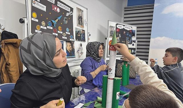 Canikte Bayram Coşkusu: Aileler Atölyelerde Bir Araya Geldi