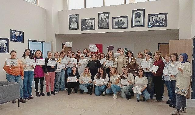 Çankaya Evi Meslek Edindirme Programında 40 Kursiyer Sertifikalarını Aldı
