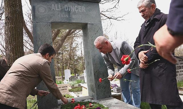 Efsane Başkan Ali Dinçer Mezarı Başında Unutulmaz Anma Töreni